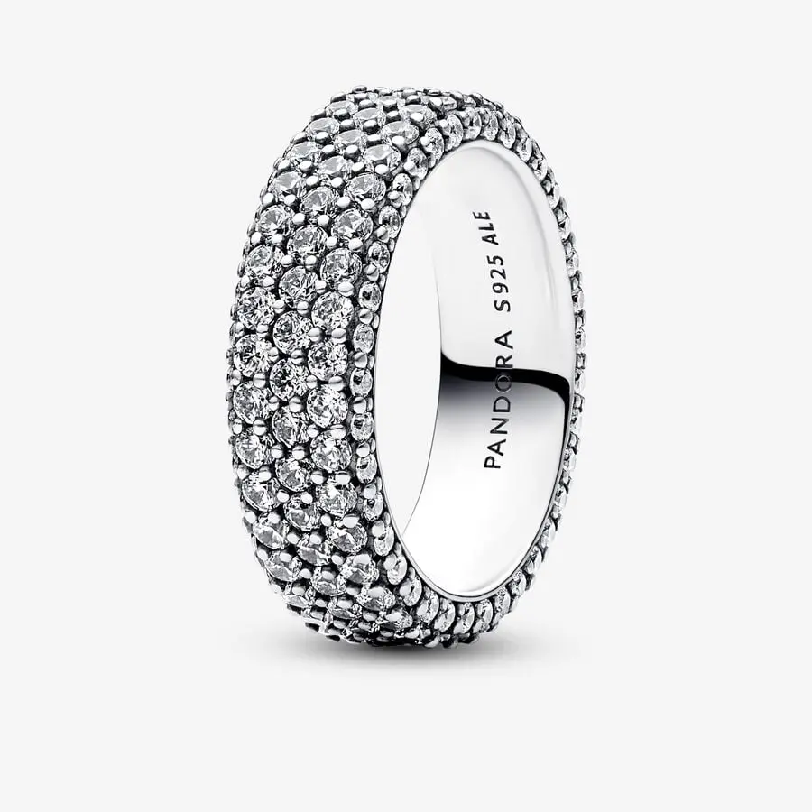 Pandora Timeless Pavé Triple-Row Ring 1