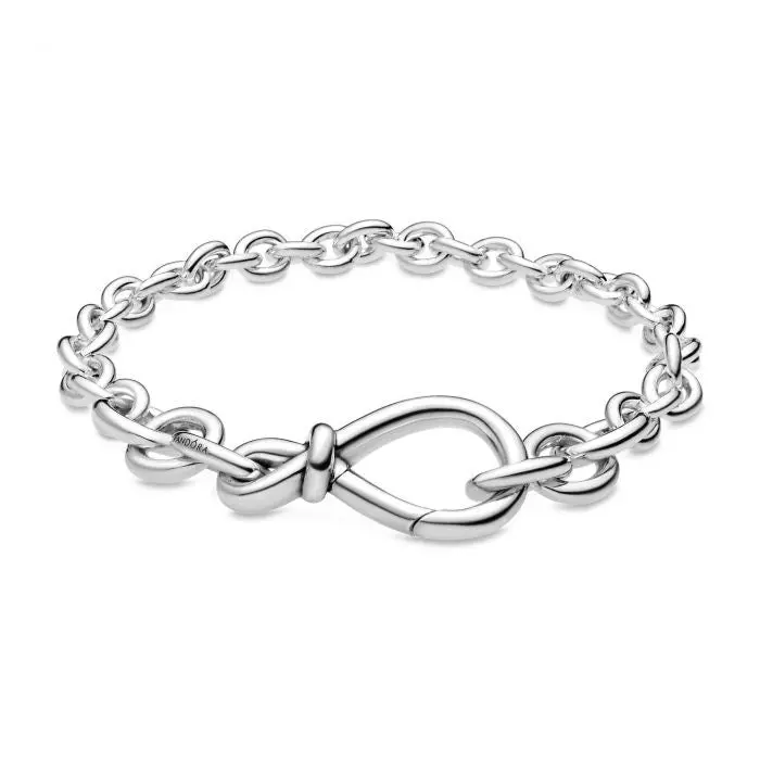 Chunky Infinity Knot Chain Bracelet 1