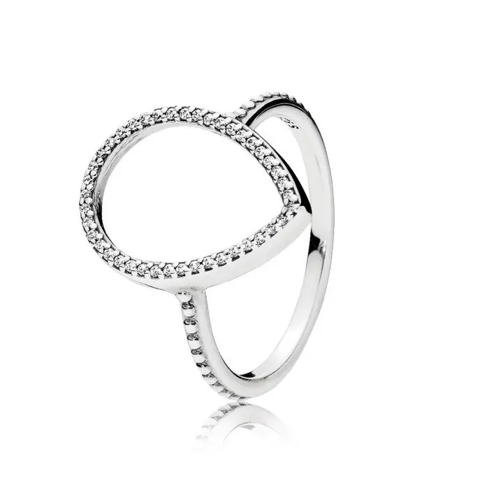 Teardrop Silhouette Ring 1
