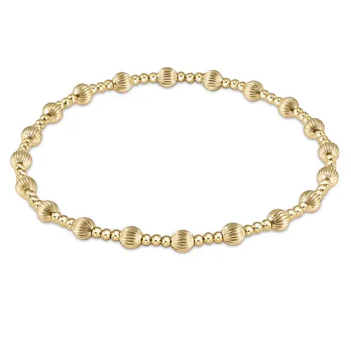 Dignity Sincerity Gold 4Mm Bracelet 1