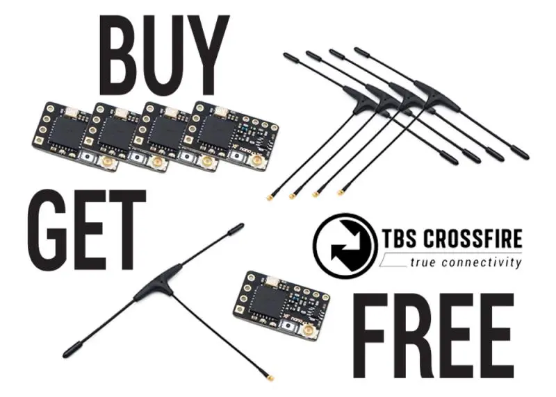 Tbs Team Blacksheep Crossfire Nano Rx Se (Buy 4 Get 1 Free) 1