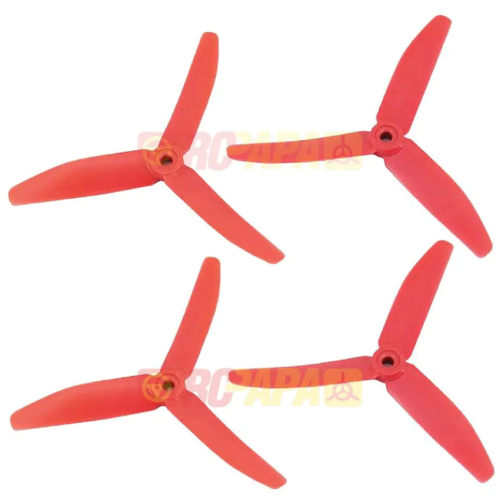 Hq 5" 5X4x3 Tri-Blade Glass Fiber Propellers (Pink, For Cancer Fundraising) 1