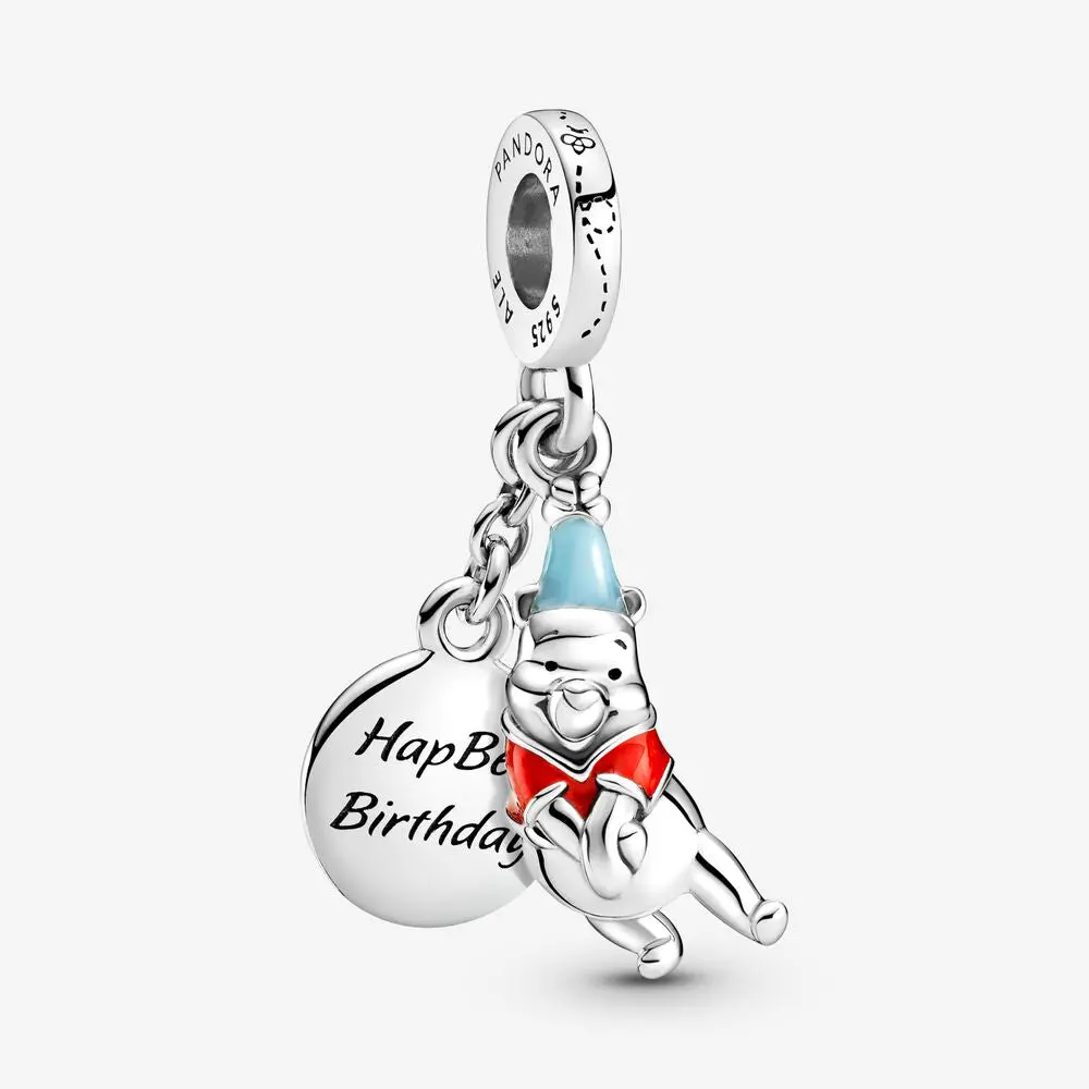 Disney Winnie The Pooh Birthday Dangle Charm 1