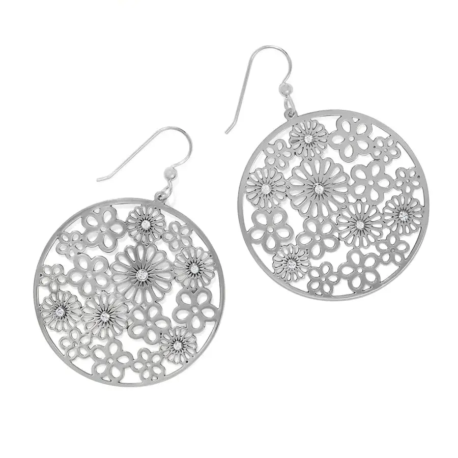 Posey Disc French Wire Earrings 1