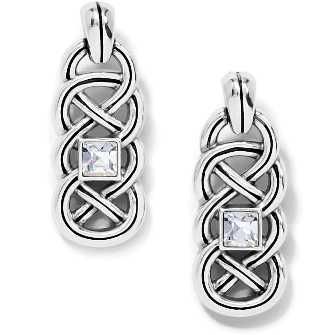 Interlok Lustre Post Drop Earrings 1