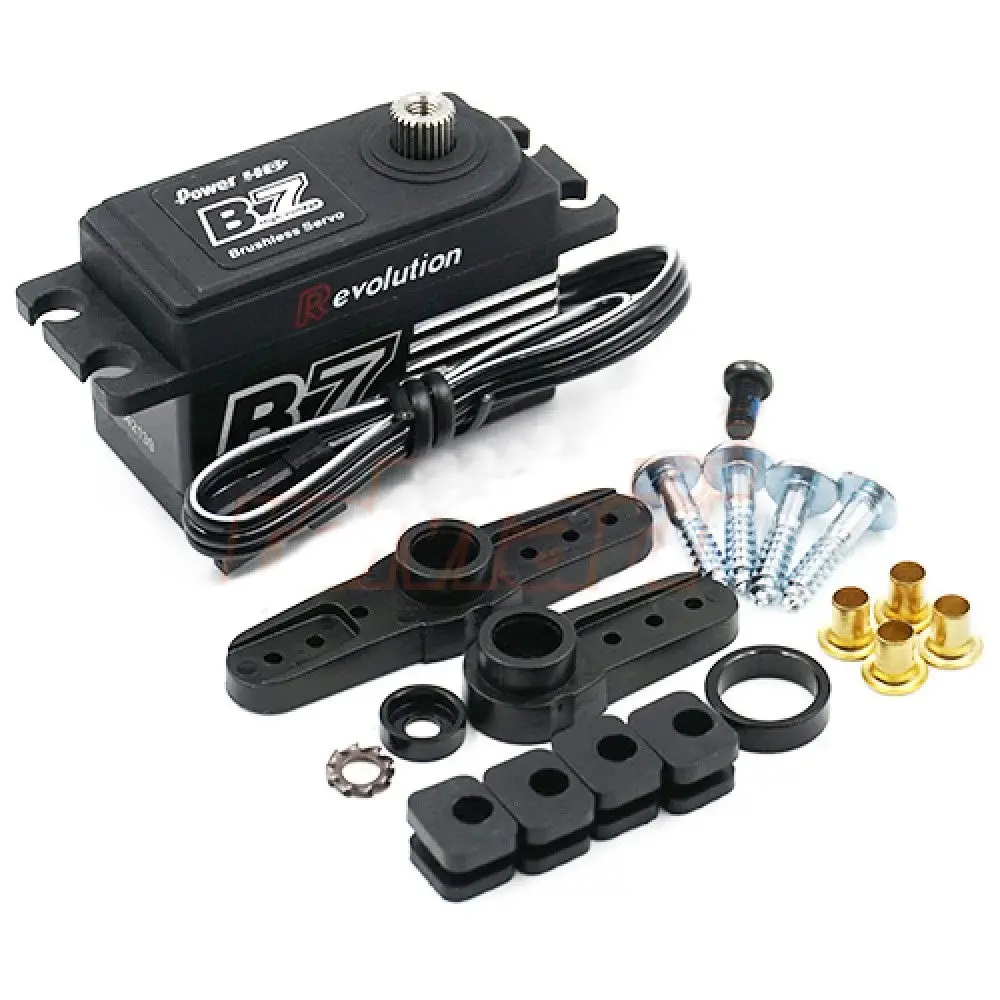 Power Hd High Voltage Digital Brushless Servo W/ Titanium Steel Gears For 1/10 Rc 1