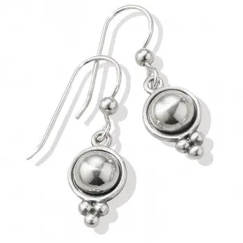 Pretty Tough Stud French Wire Earrings 1