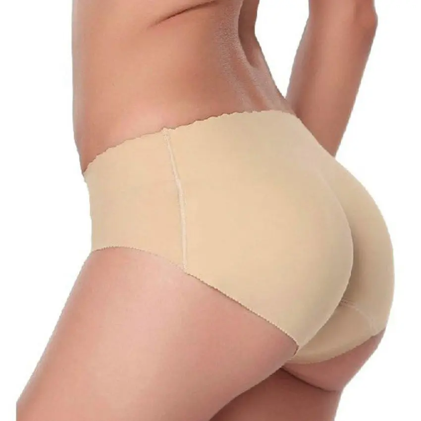 2016 New Fashion Sexy Padded Panties For Women Lady Seamless Butt Padded Underwear Hip Padding Enhancer Shaper Panties Underwear 1