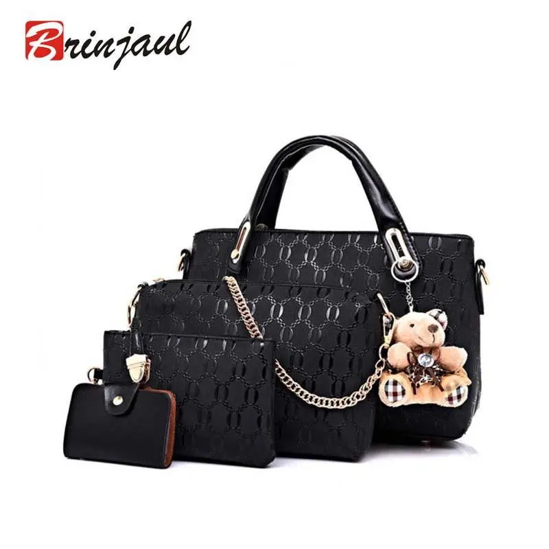 4 Piece Set Fashion Women Handbags 1