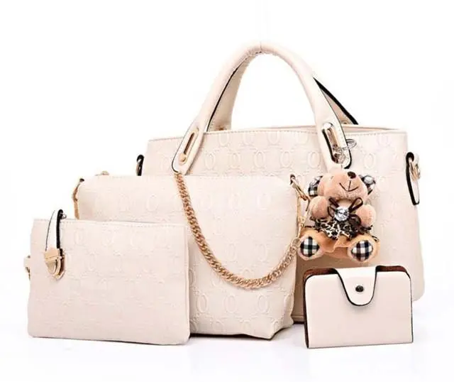 4 Piece Set Fashion Women Handbags 4