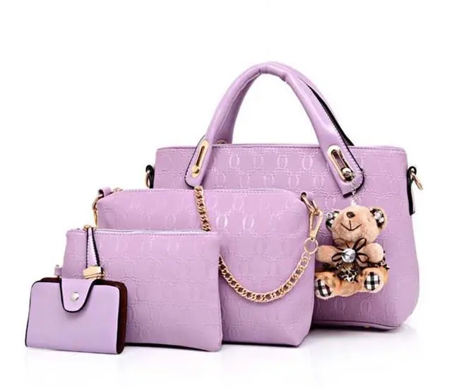 4 Piece Set Fashion Women Handbags 5