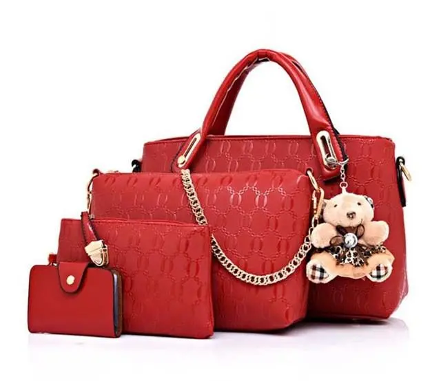 4 Piece Set Fashion Women Handbags 5
