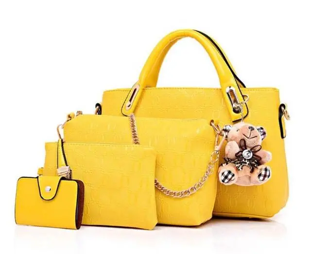 4 Piece Set Fashion Women Handbags 6