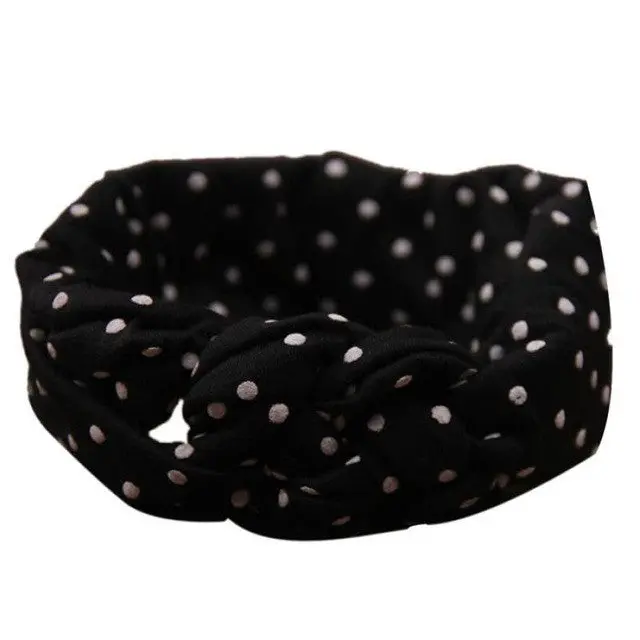 Jecksion 2017 New Fashion Dot Cross    Girl Headbands Weave Twist Headband For  Hair Accessories 1