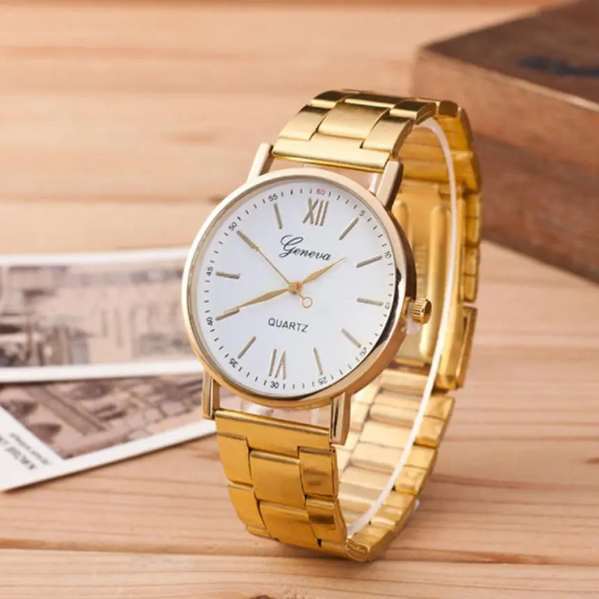 2017 Luxury Womens Watches Stainless Steel Female Clock Watch Orologio Donna Dress Woman Watches 1