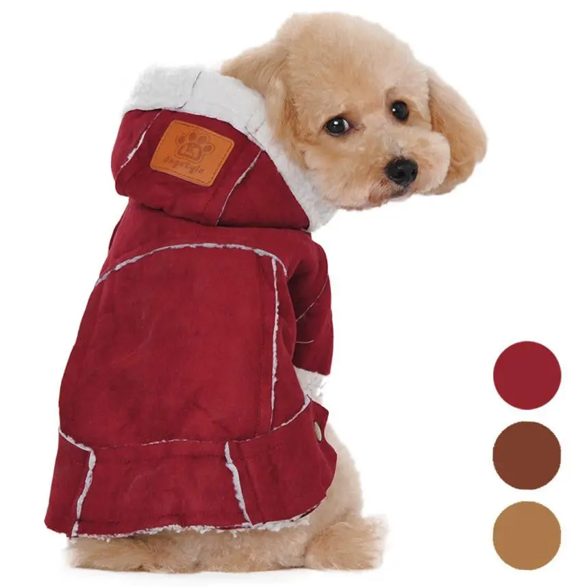 2015 New Dog Fashion Clothes Pet Winter Warm Cotton Blend Jackets For Small Dogs Pet Products For Dogs Pet Shop Roupa Y5 1
