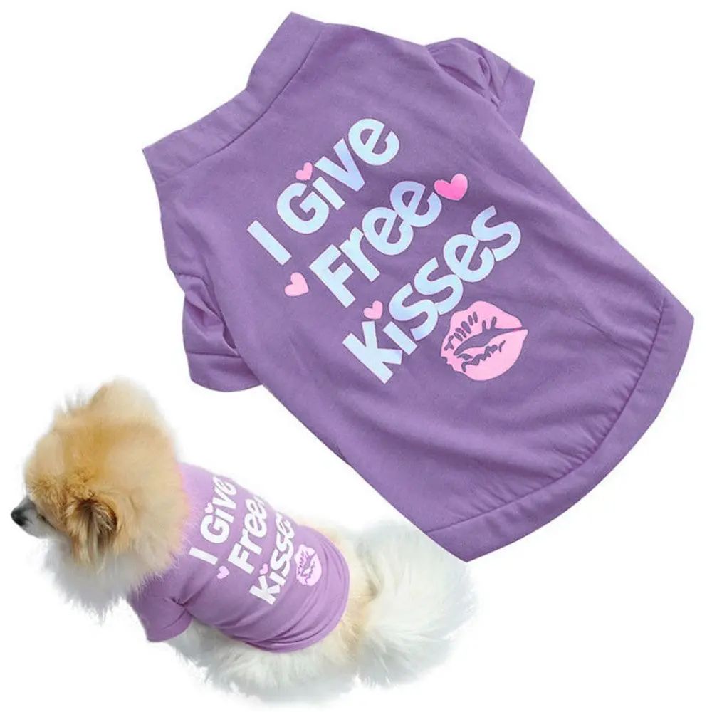 Dog Clothes For Small Dogs Winter Puppy Chihuahua Summer Shirt Small Dog Cat Pet Clothes Vest T Shirt Roupa Para Cachorro 1