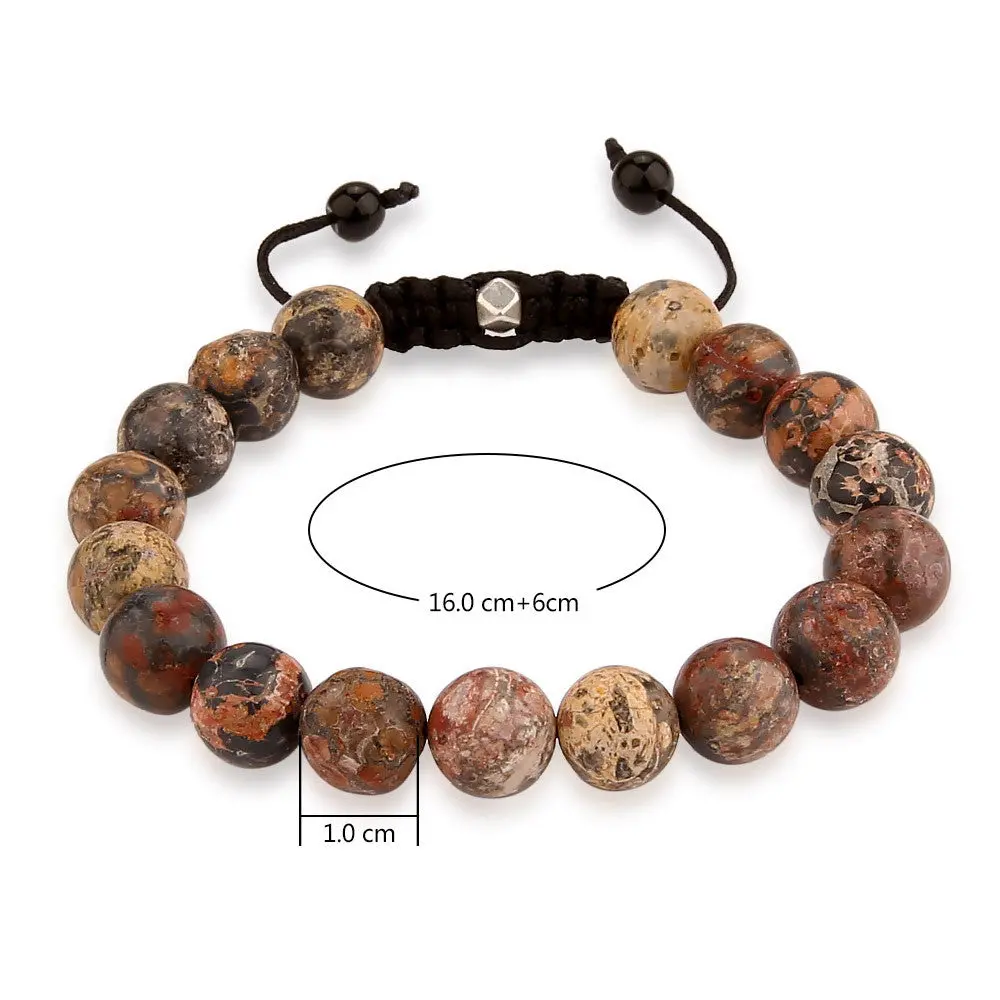 V.Ya Amazing Natural Stone Beads Bracelets Men Women Jewelry Accessories Woman's Man's Bangle Bracelet 1