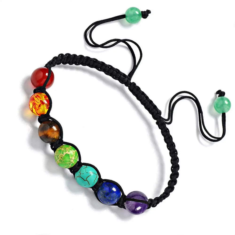 7 Chakra Healing Balance Beads Bracelet Yoga  Bracelet 1