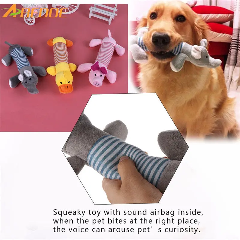 Abedoe Dog Cat Pet Chew Toys Canvas Durability Vocalization Dolls Bite Toys For Dog Accessories Pet Dog Products High Quality 1