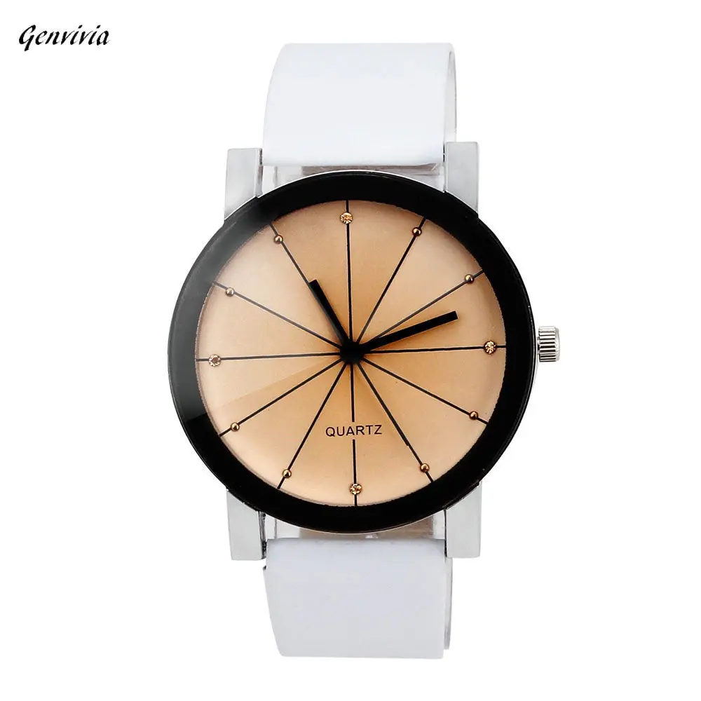 Relogio Masculino Luxury Brand Men Quartz Clock Leather Wrist Watch Round Case Quartz Watch Business Watch 1