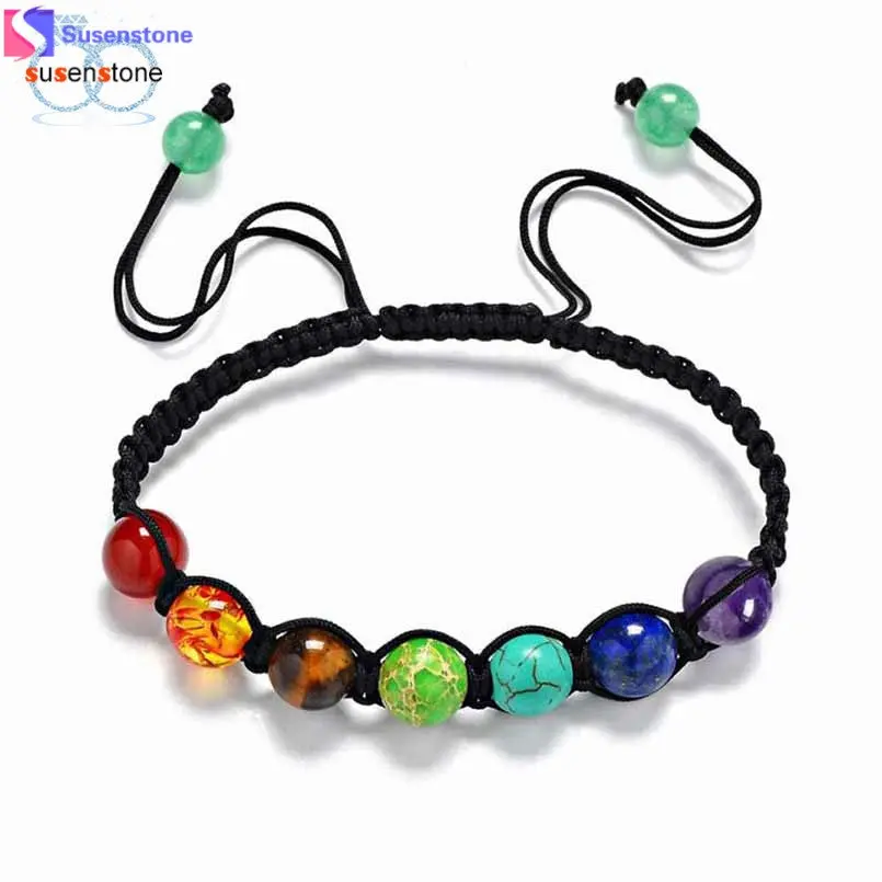 7 Chakra Healing Balance Beads Bracelet 1