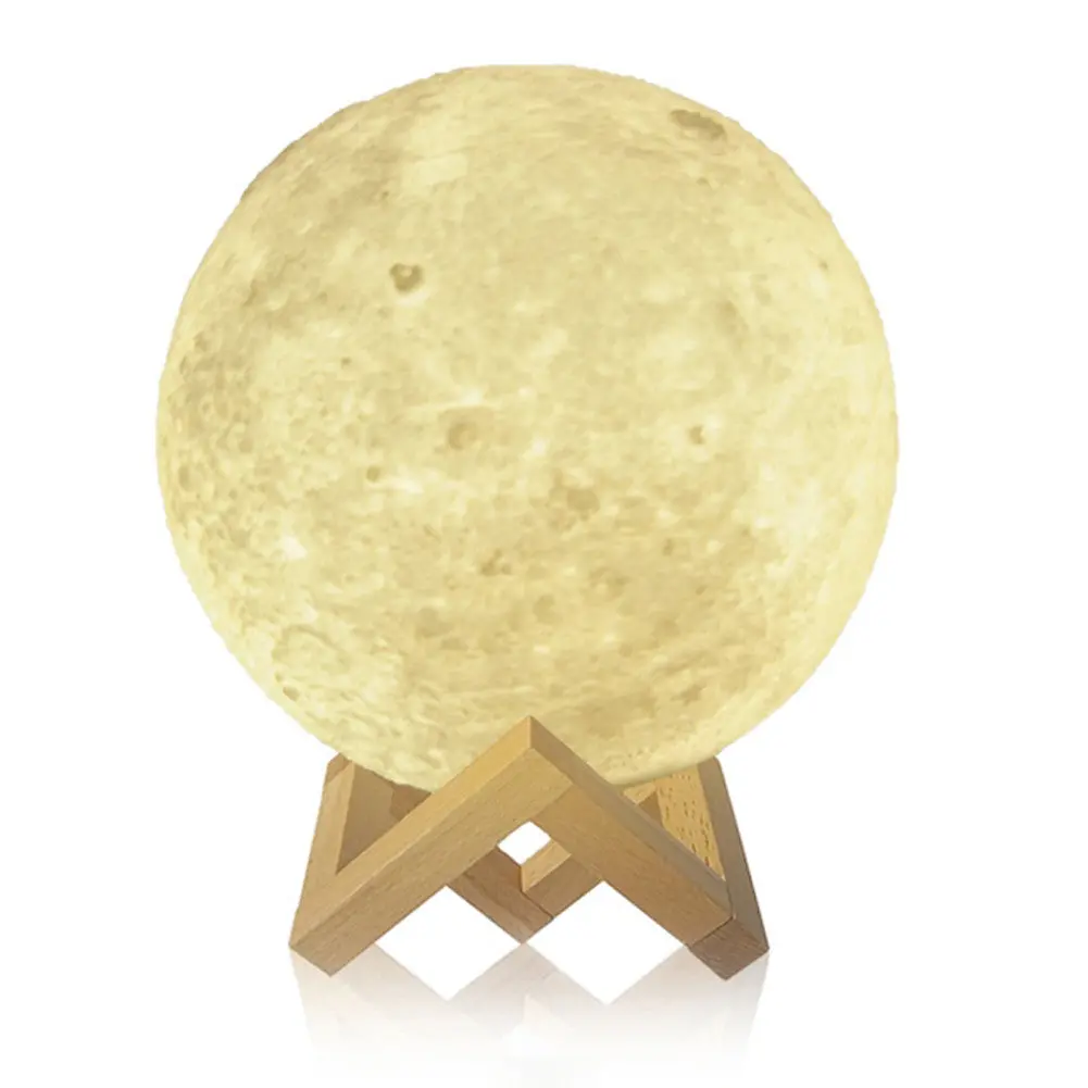 3D Print Moon Lamp Usb Led Night Light Moonlight | 8-20Cm 1