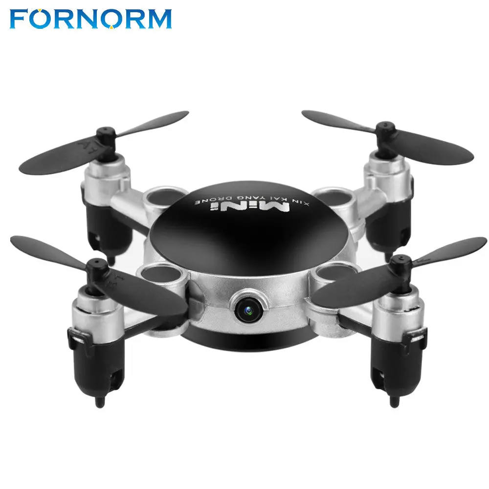 Fornorm Ky901 Mini Quadcopter Wifi Rc Drone With Camera 2.4G 4Ch 6-Axis Gyro 360 Degree Roll Foldable Aircraft Helicopter 0.3Mp 1