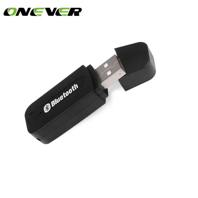 Usb Car Bluetooth Adapter Audio Music Receiver Dongle 3.5Mm Port Auto Aux Streaming A2dp Kit For Speaker Phone Headphone 1