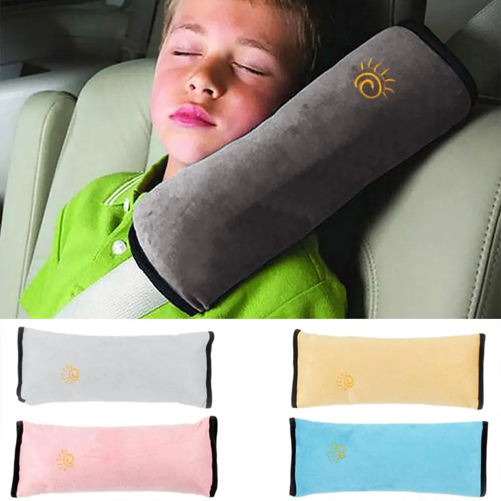 Car Auto Seat Belt Strap Safety Shoulder Harness Protector Kid Pad Sleep Pillow Cushion Support Cover 1