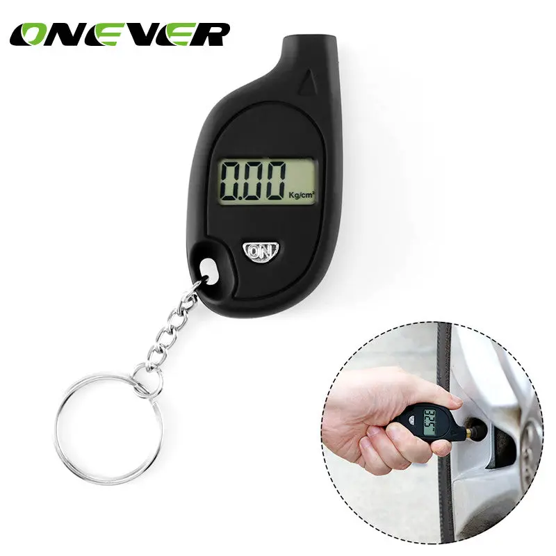 Onever  Mini Digital Tire Pressure Gauge 150 Psi Tester Toolfor Truck Auto Vehicle Car Psi/Bar/Kpa/Kg/Cm2 1
