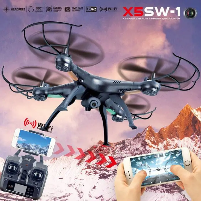 X5sw-1 6-Axis Gyro 2.4G 4Ch Real-Time Images Return Rc Fpv Quadcopter Drone 1