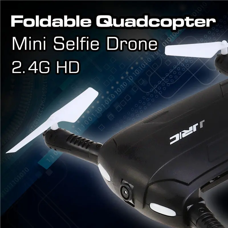 Foldable Quadcopter Mini Selfie Drone 2.4G Hd Wifi Camera Headless Fpv 1