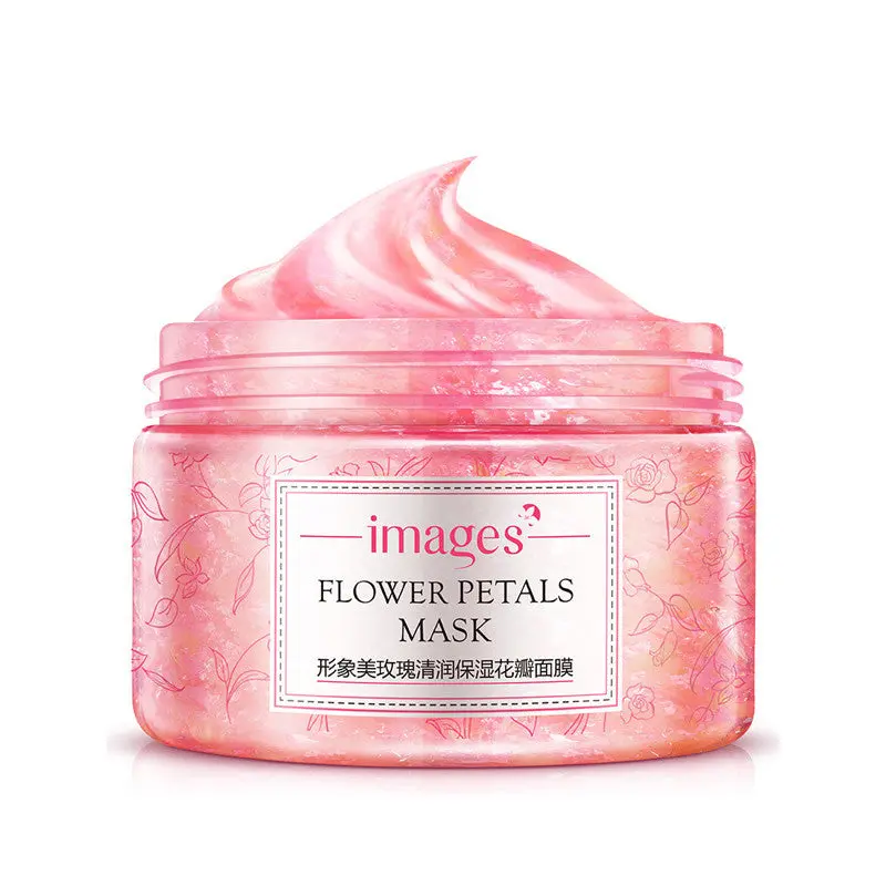 Rose  Flower Petals Facial Mask Moisturizing Whitening Moisturizing Skin Care 1