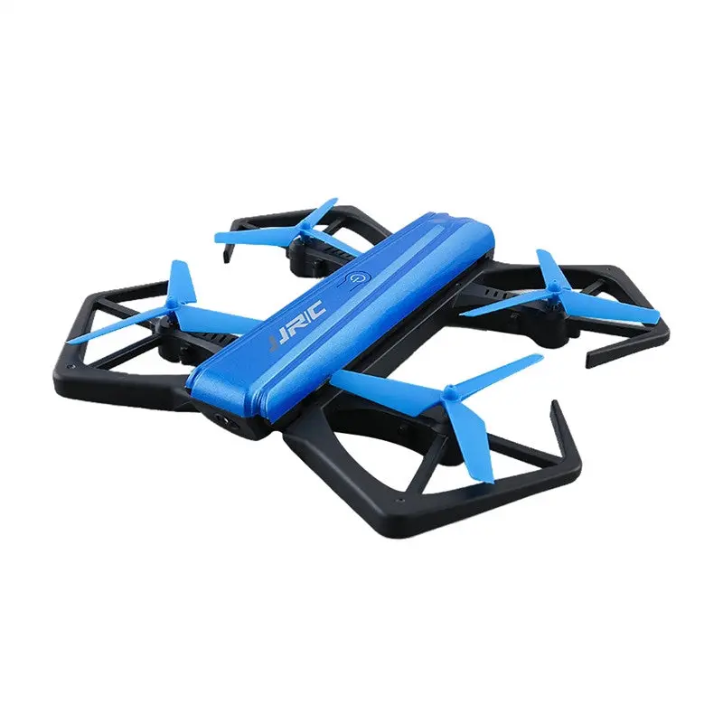Jjrc H43wh One-Key Folded In Half Foldable Mini Rc Drone Selfie Drone Quadcopter 720P Camera Wifi Fpv App Control Altitude Hold Headless Mode 3D Rollover Flips 1