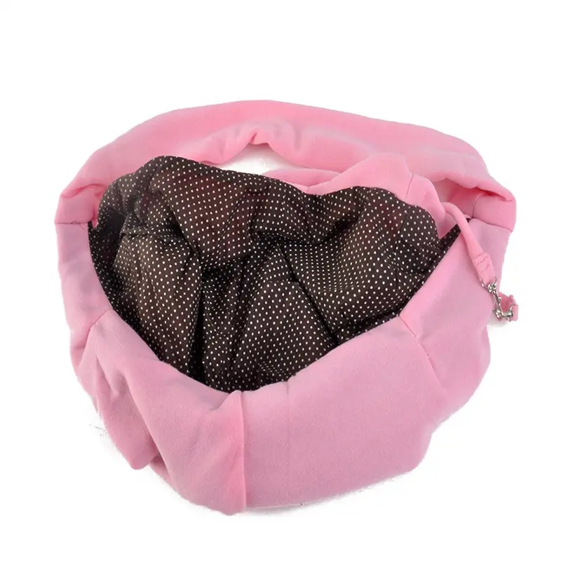 Hands-Free Small Dog Cat Sling Carrier Bag Travel Pets Tote Soft Pupppy Kitty Rabbit Pouch Shoulder Bag 1