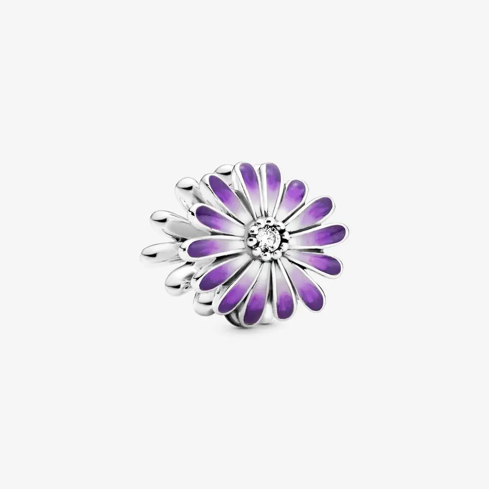 Purple Daisy Charm 1