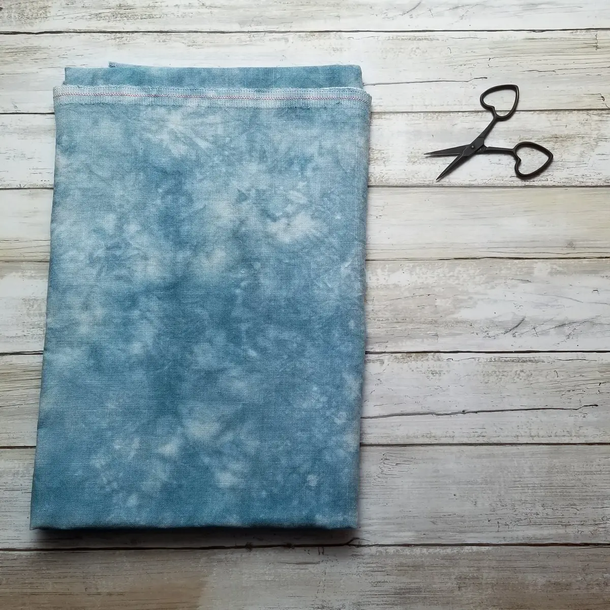 28 Count Pusher's Cerulean Linen 1
