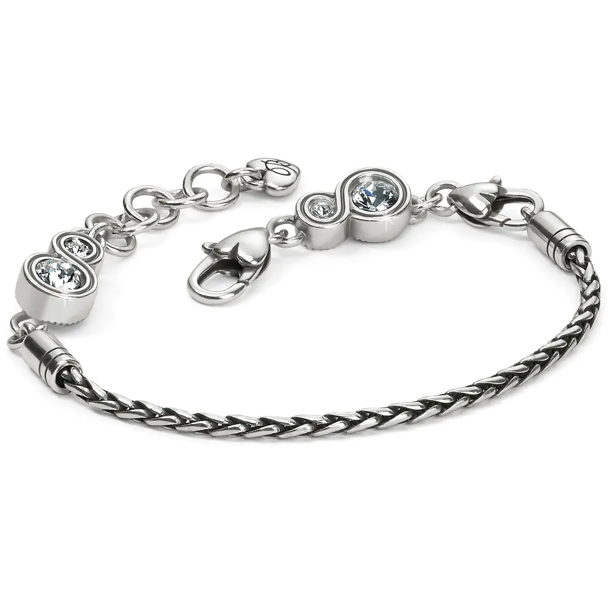 Infinity Sparkle Slide Bracelet 1
