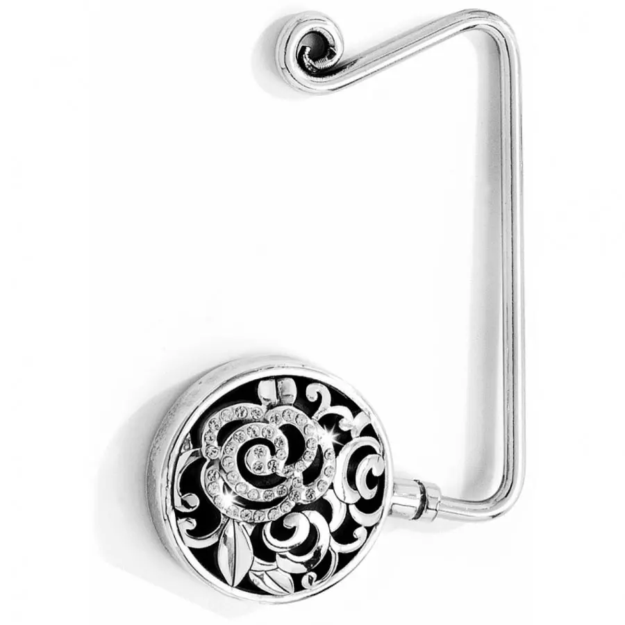 Deco Rose Handbag Hook 1