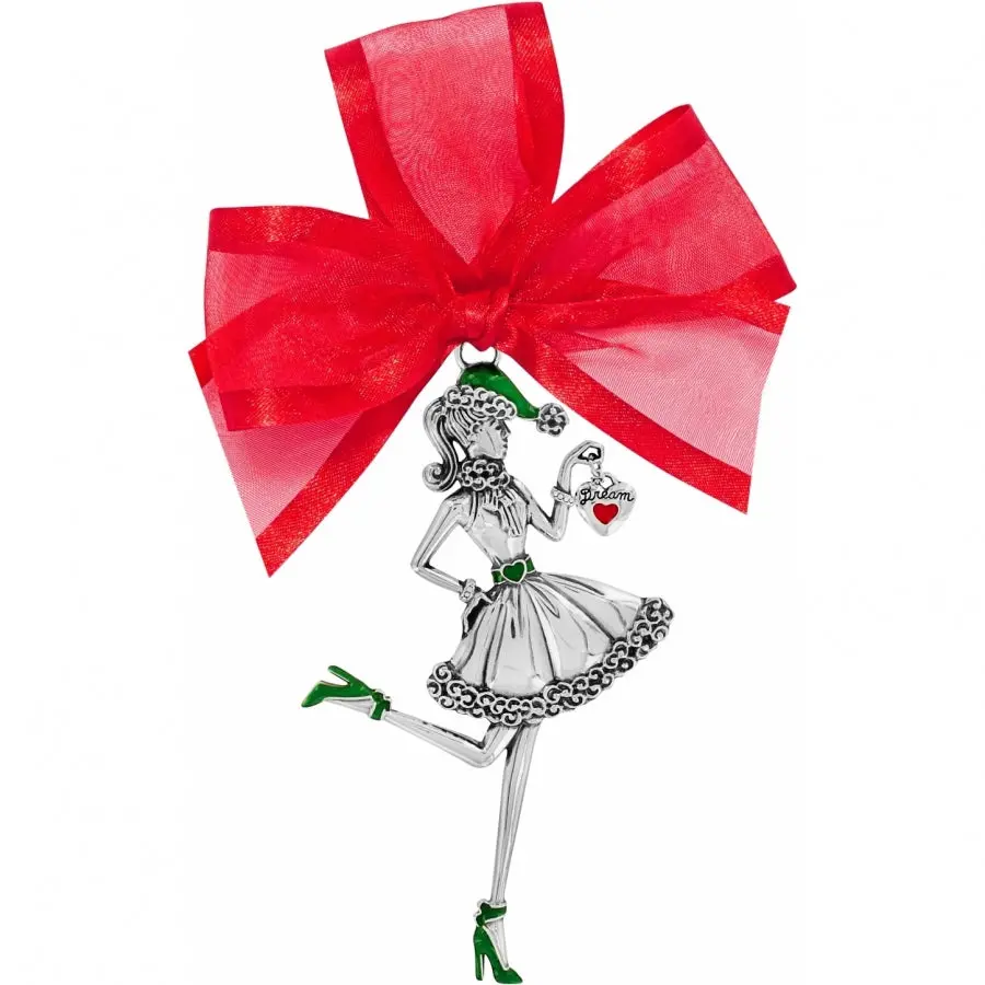 Love & Joy Girl Christmas Ornament 1