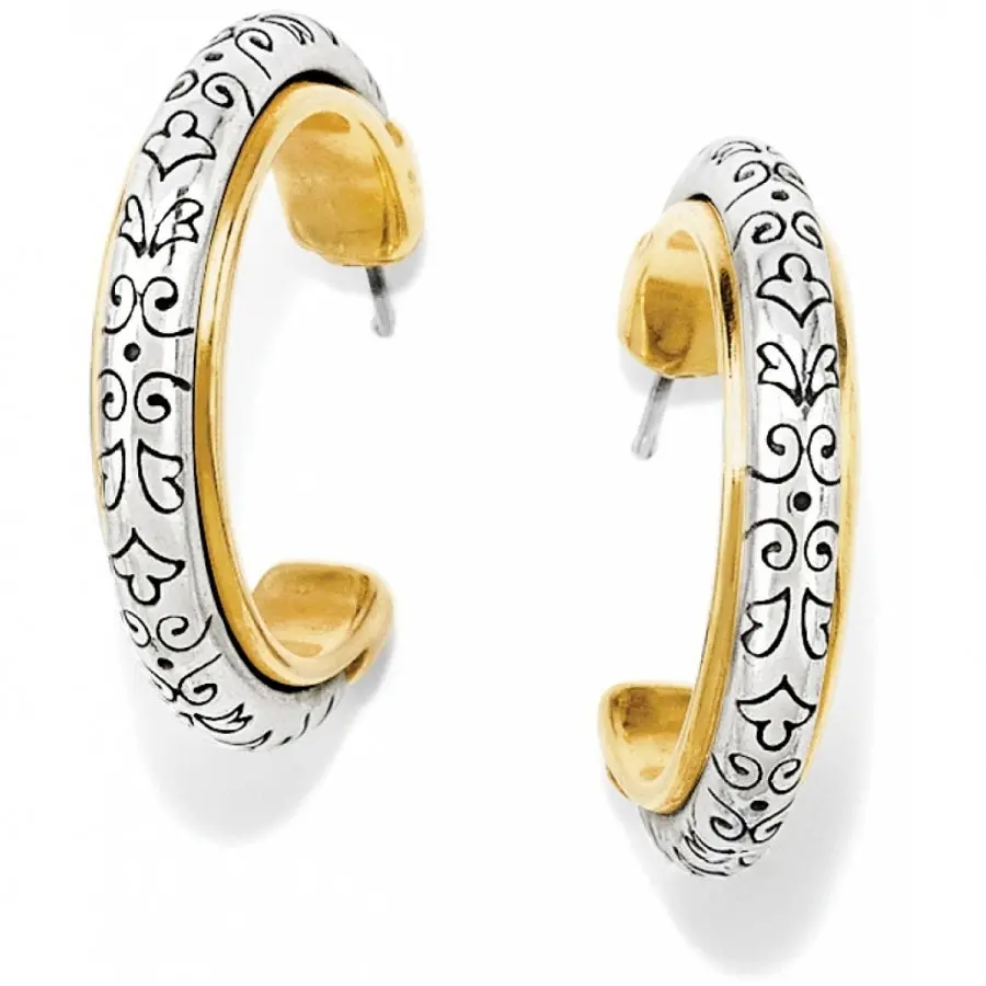 Venezia Hoop Post Earrings 1