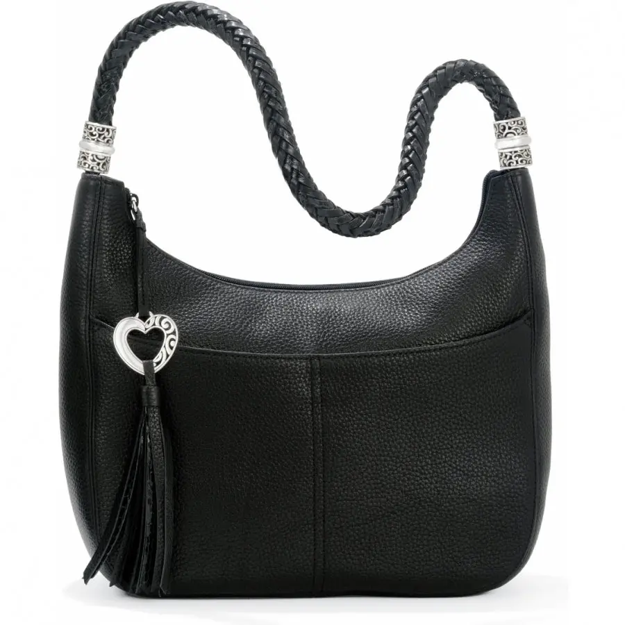 Barbados Ziptop Hobo | All Black 1