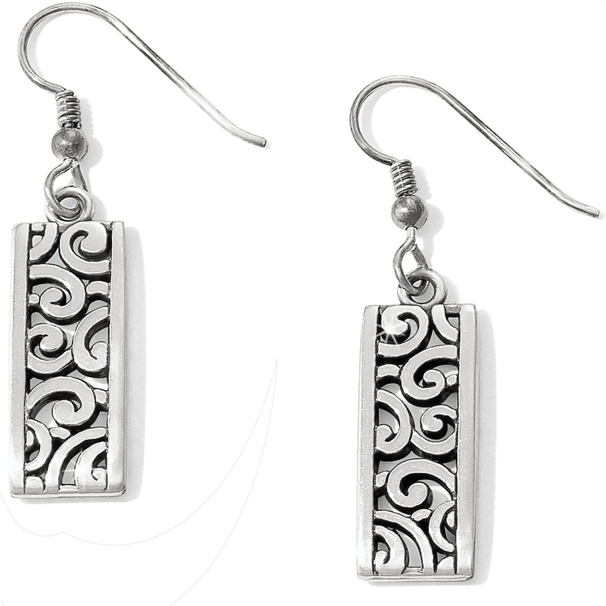 Deco Lace French Wire Earrings 1