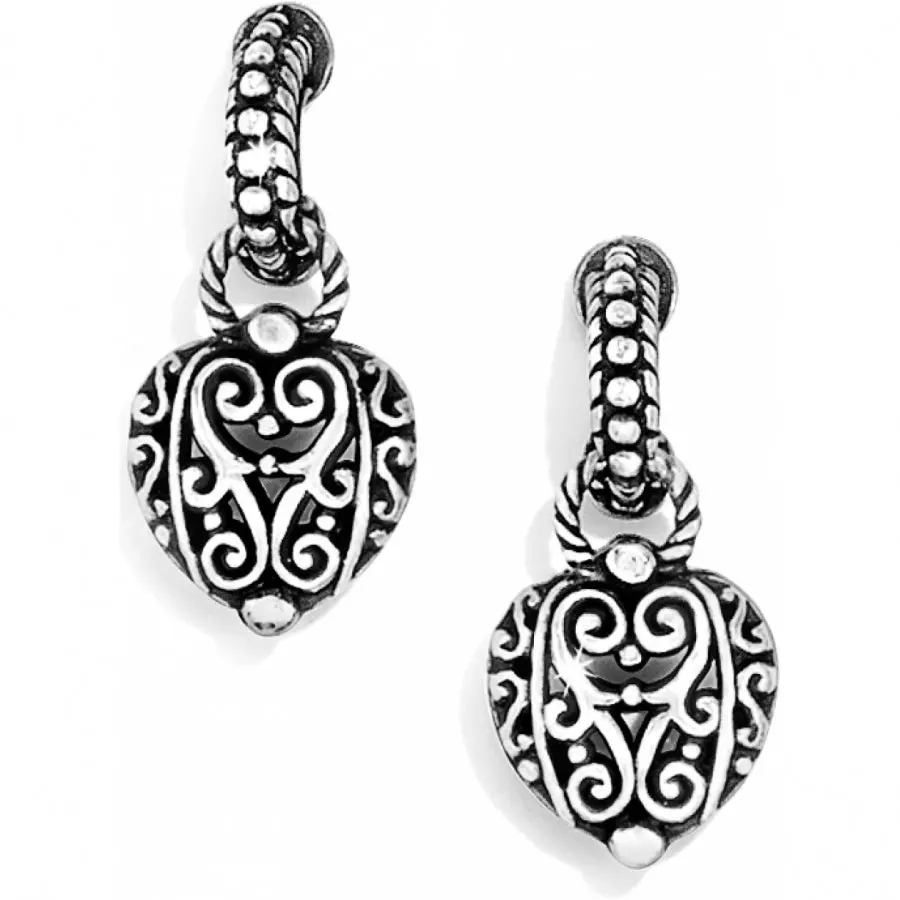 Bibi Heart Post Earrings 1