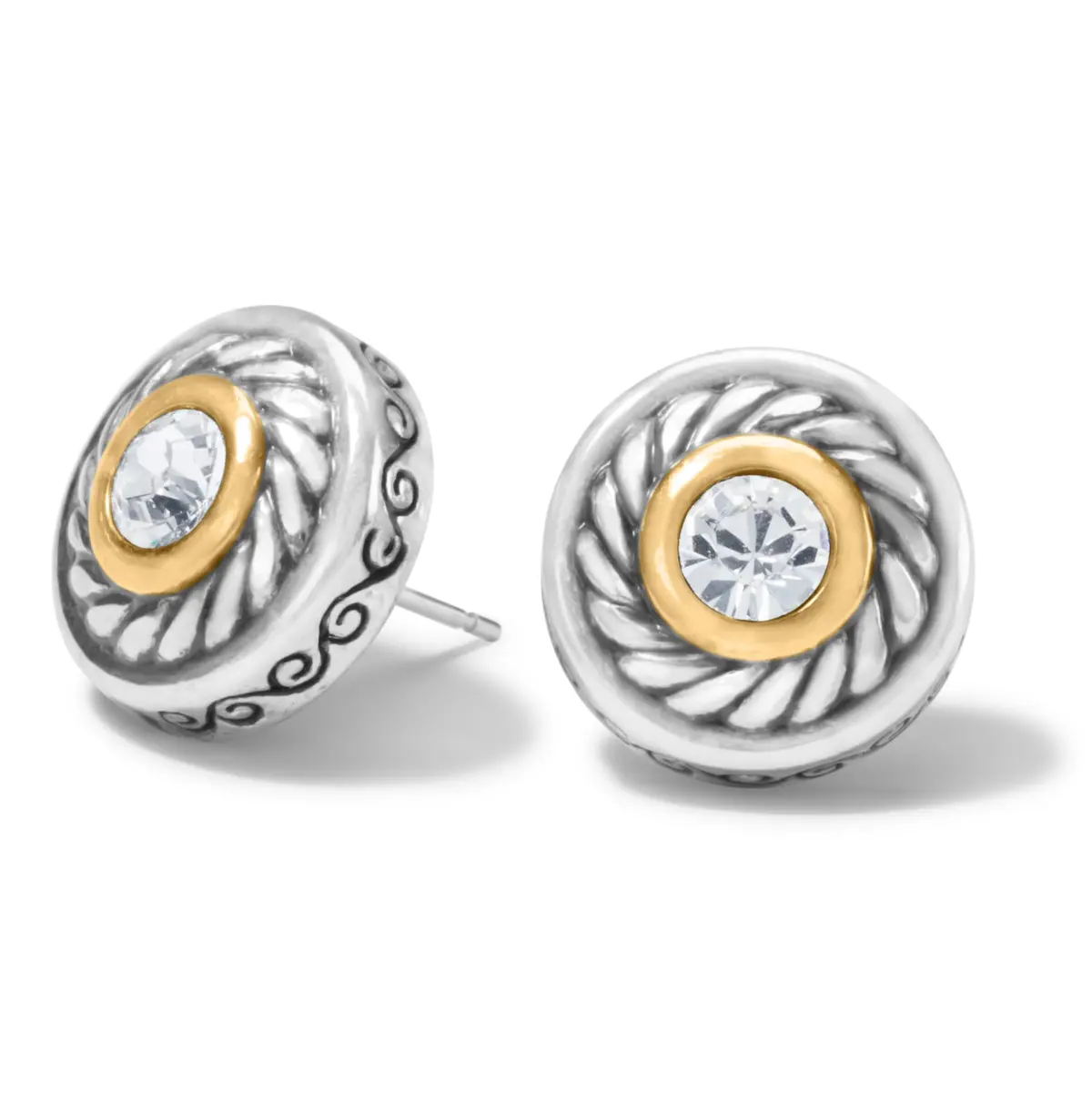 Heiress Crystal Post Earrings 1