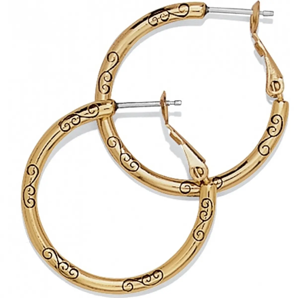 Small Earring Charm Hoops 1