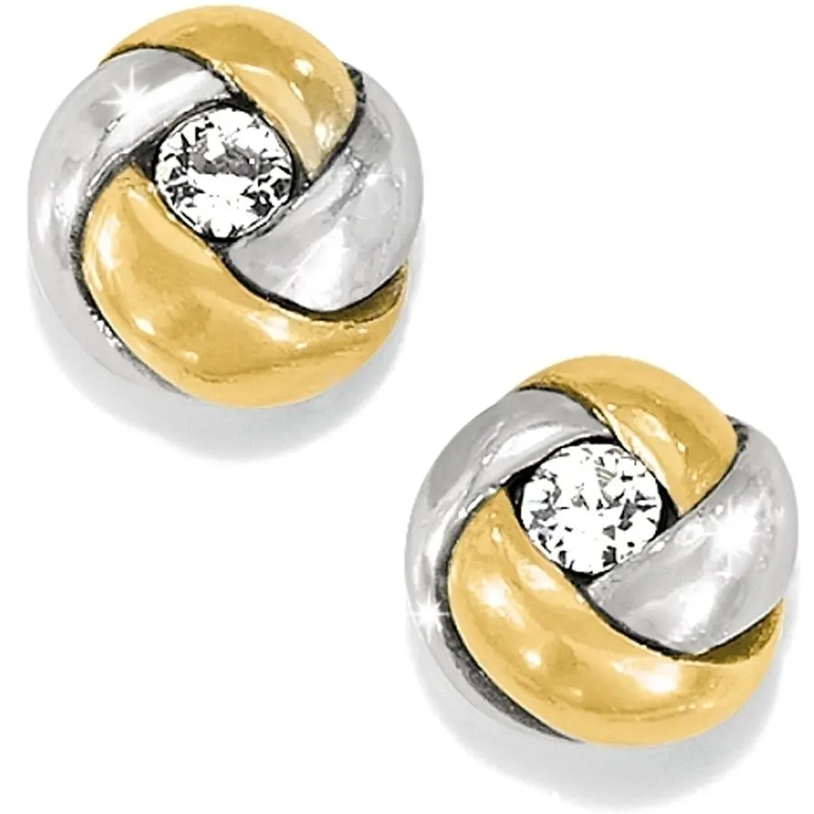 Love Me Knot Mini Post Earrings 1