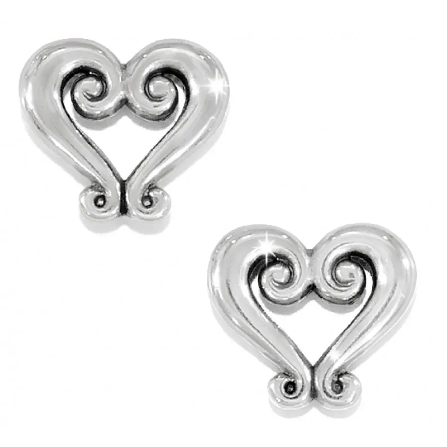 Genoa Heart Mini Post Earring 1