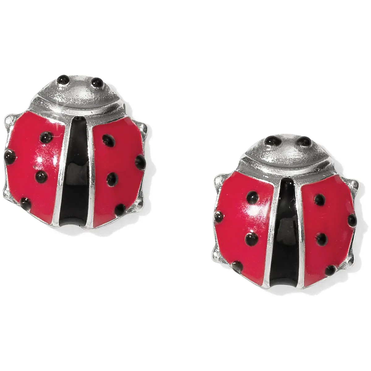 Spring Ladybug Mini Post Earrings 1